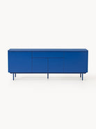 Elona Modern Dressoir Mat Kraliyet Mavisi