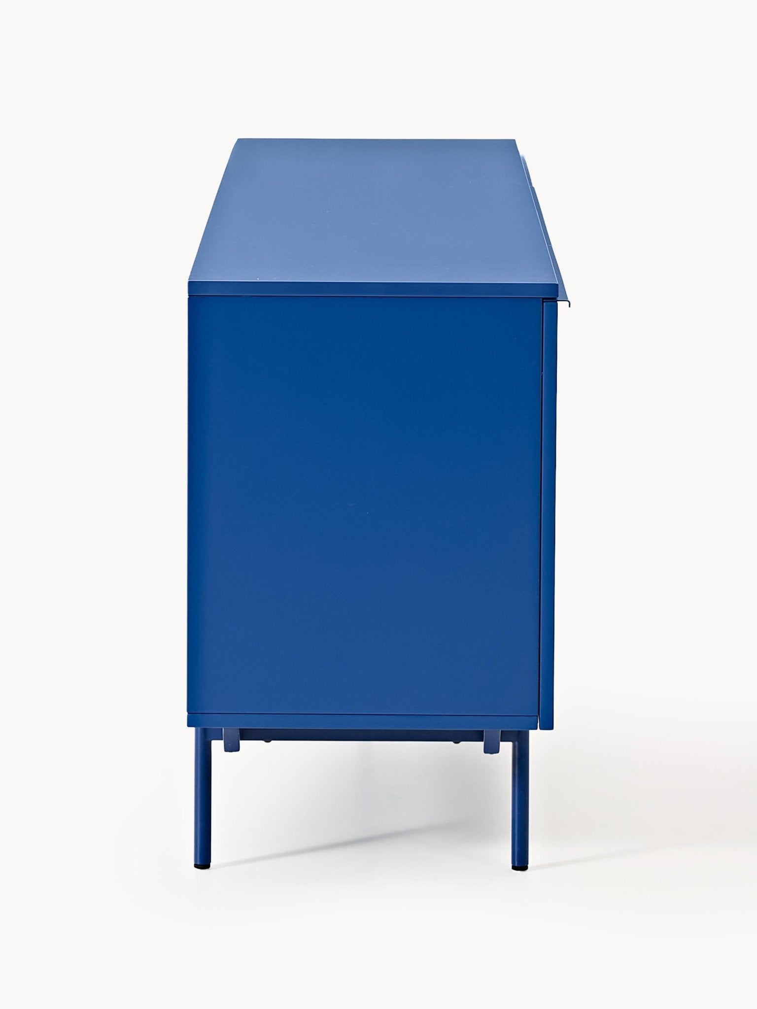 Elona Modern Dressoir Mat Kraliyet Mavisi