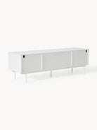 Elona Tv Sehpası 180 Cm Modern Mat Beyaz Tasarım