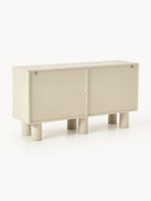 Fana Konsol 150 Cm Modern Tasarım Bej Mdf