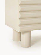 Fana Konsol 150 Cm Modern Tasarım Bej Mdf