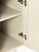Fana Konsol 150 Cm Modern Tasarım Bej Mdf