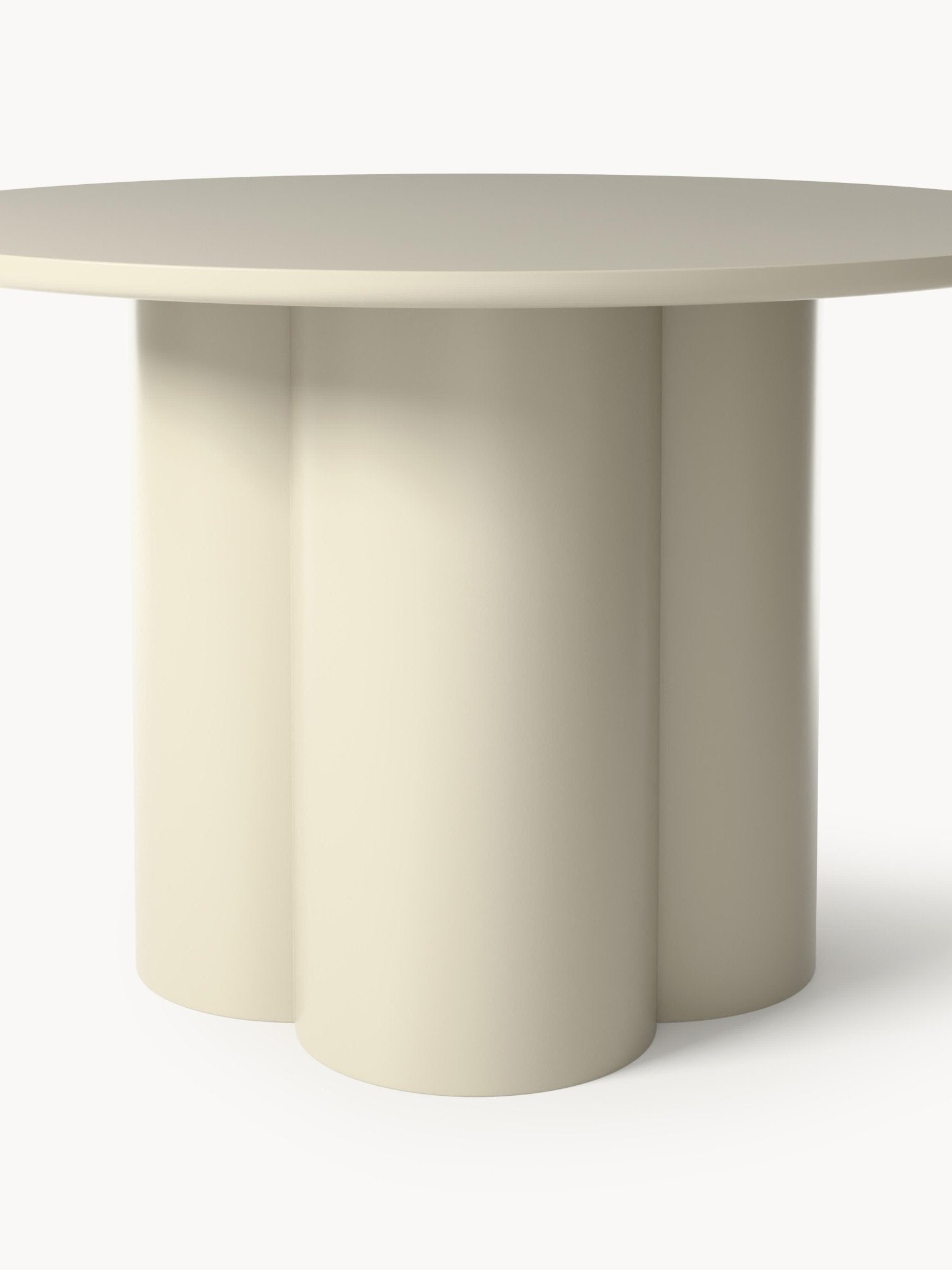 Keva Yuvarlak Yemek Masası Modern Tasarım Ø 120 Cm