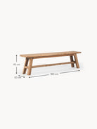 Lawas Masif Teak Ağacı Bank 180 Cm