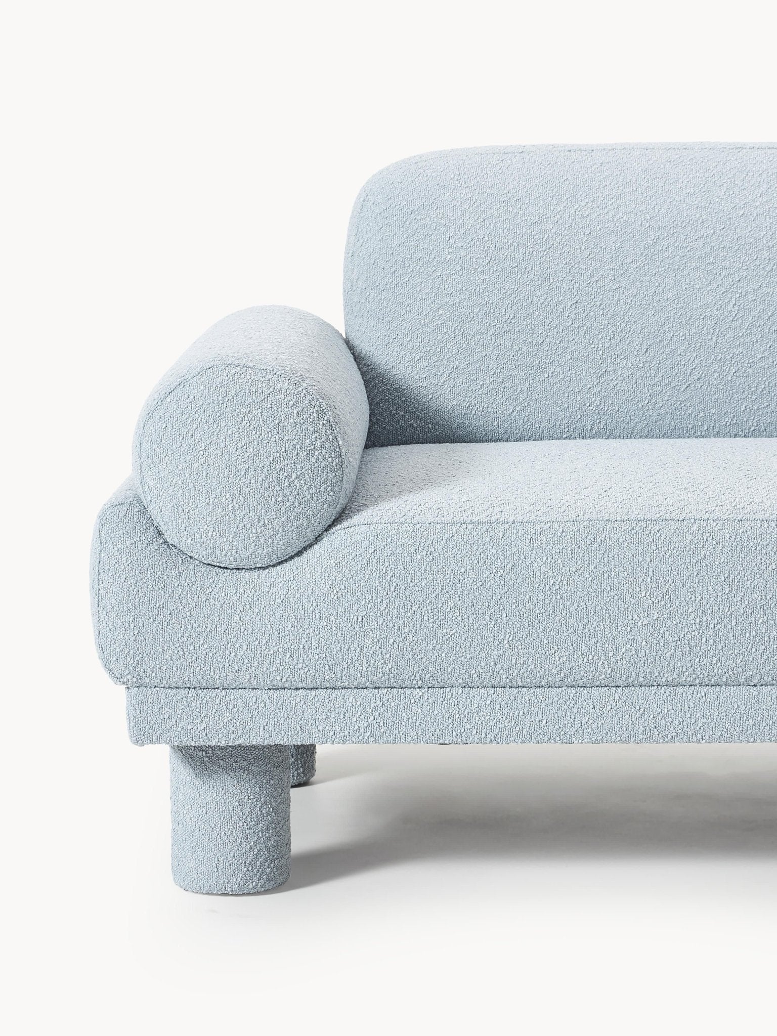 Lilo 2 Kişilik Modern Bouclé Kanepe Yumuşak Dokulu