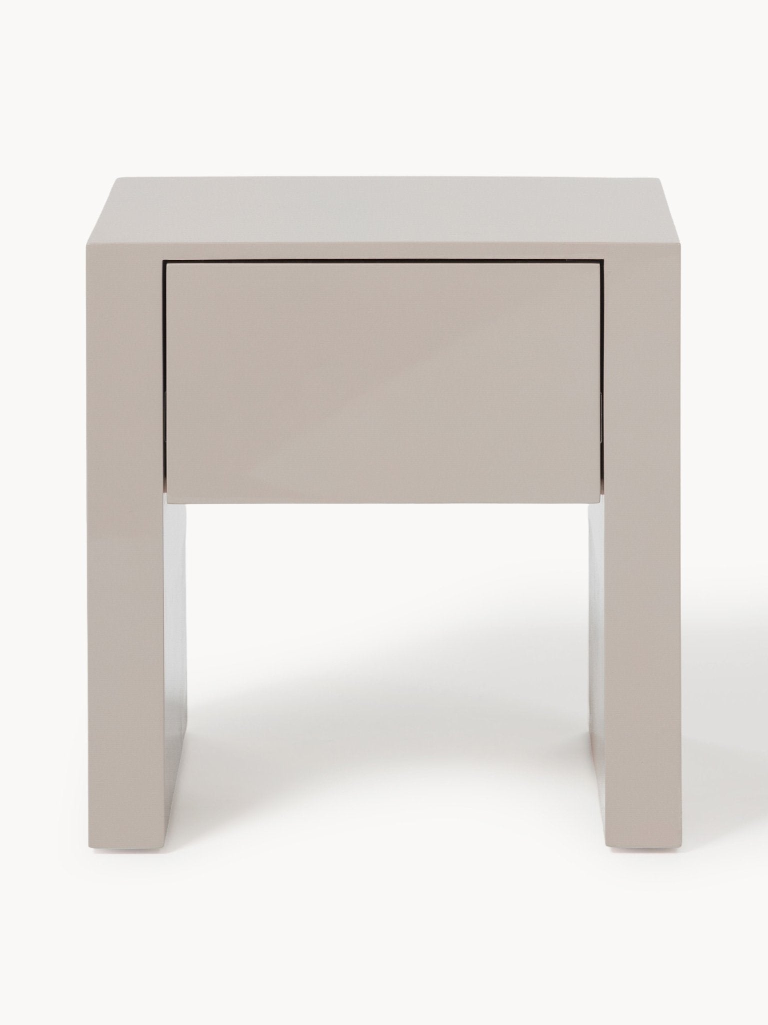 Liv Minimalist Komodin Yüksek Parlak Yatak Odası Mobilyası