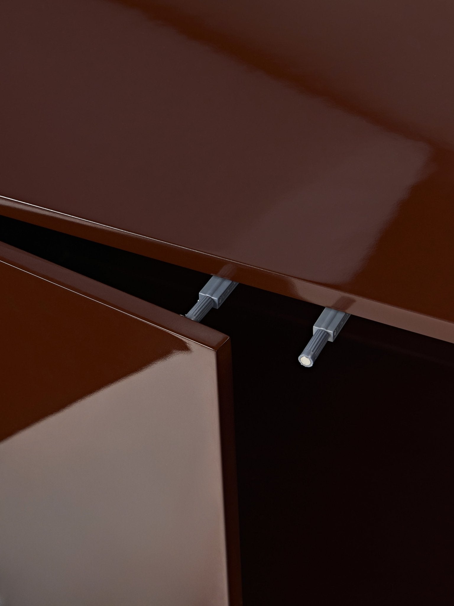 Liv Minimalist Tv Ünitesi - Şık Parlak Koyu Kahverengi 170 Cm Ile Modern Yaşam Alanları