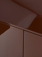 Liv Minimalist Tv Ünitesi - Şık Parlak Koyu Kahverengi 170 Cm Ile Modern Yaşam Alanları