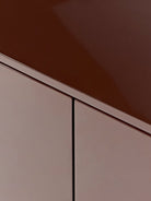 Liv Modern Lake Dressoir Minimalist Tasarım Parlak Yüzeyli