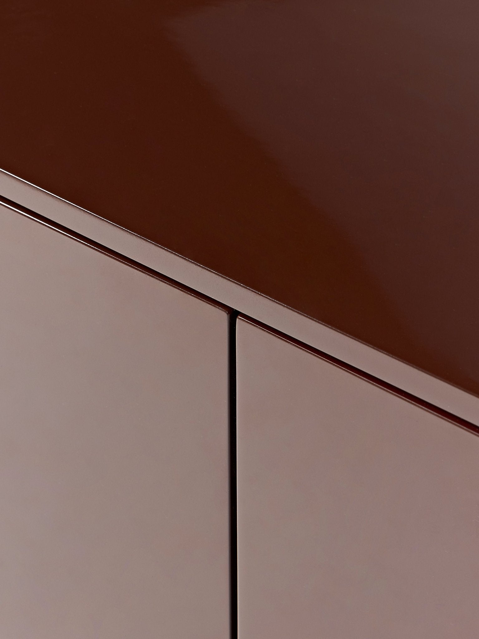 Liv Modern Lake Dressoir Minimalist Tasarım Parlak Yüzeyli