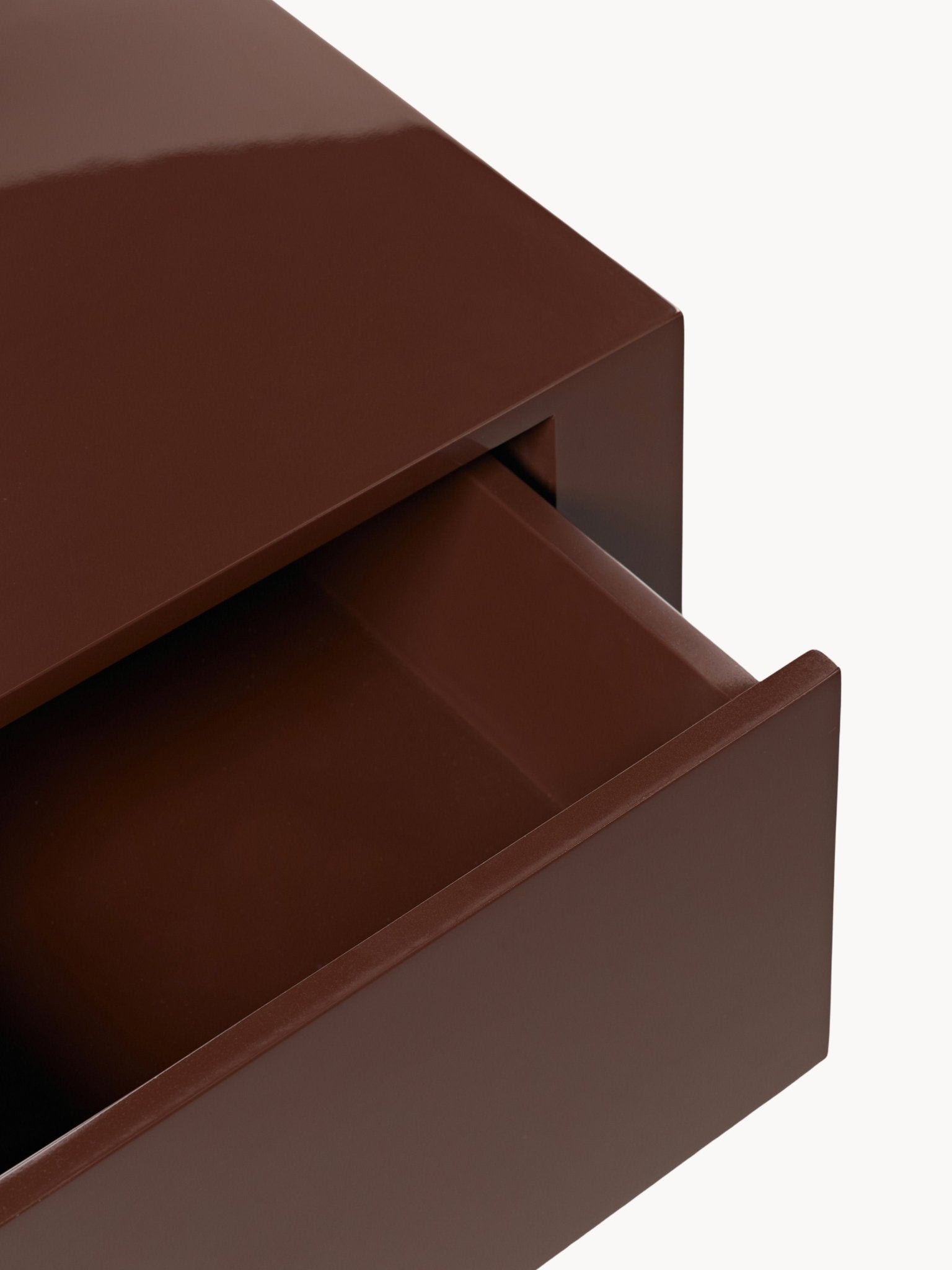 Liv Modern Lake Mdf Komodin Koyu Kahverengi