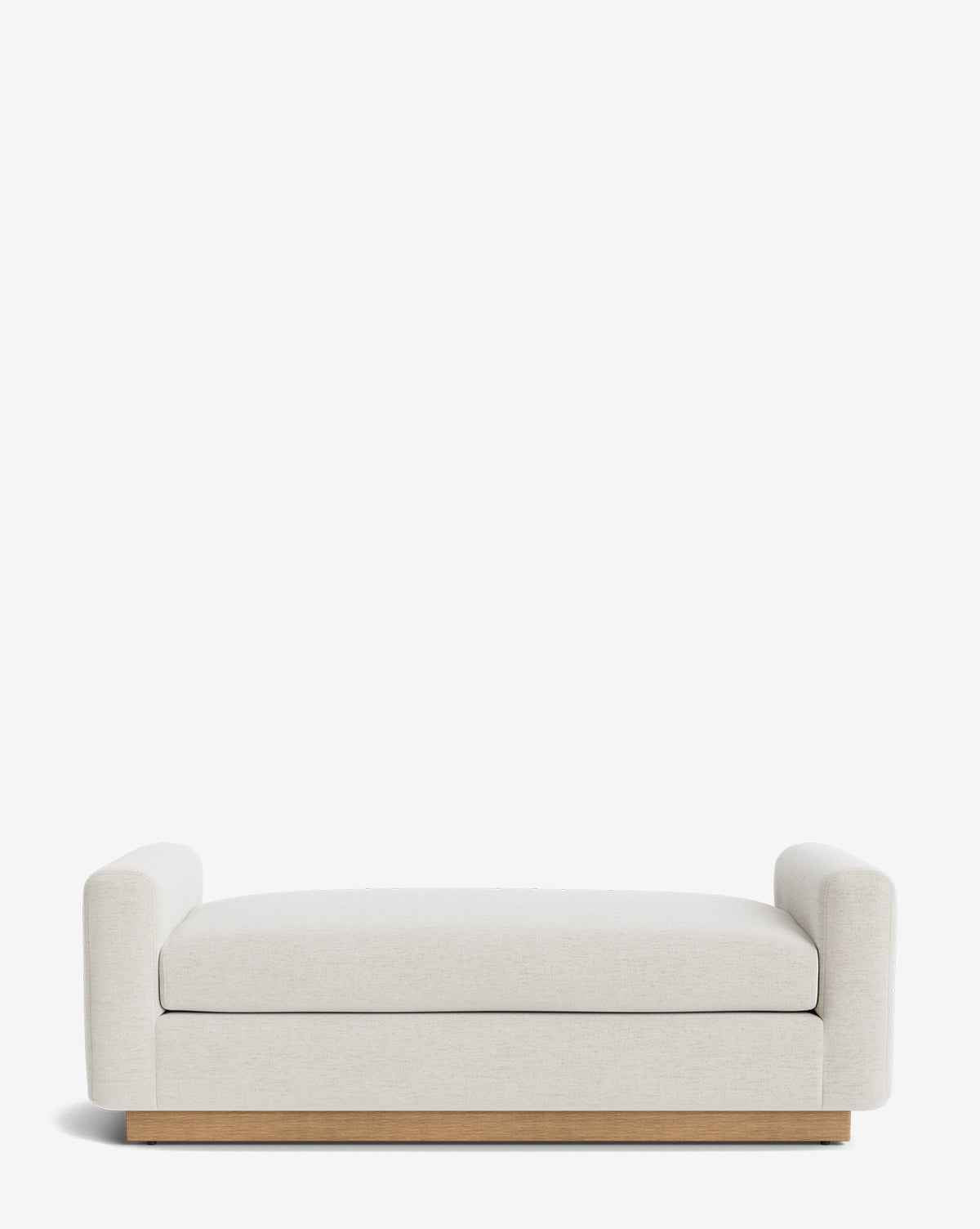 Mansfield Kumaş Bank Ahşap Ayaklı