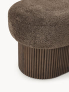Nala Depolama Alanlı Modern Kumaş Kaplı Bench