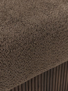 Nala Depolama Alanlı Modern Kumaş Kaplı Bench
