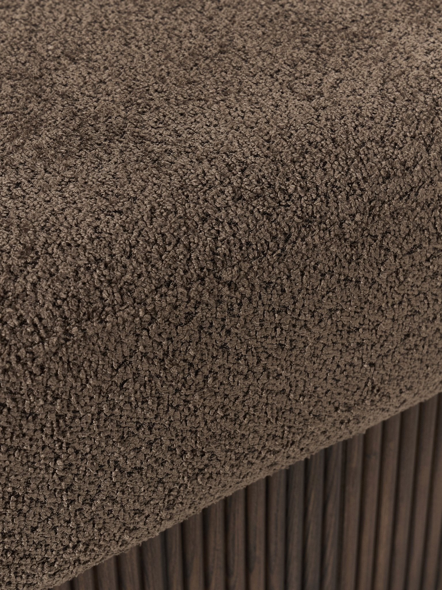 Nala Depolama Alanlı Modern Kumaş Kaplı Bench