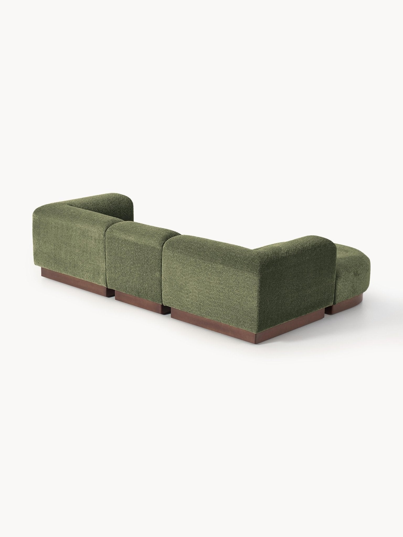 Natalie Modüler Koltuk 3 Kişilik Teddy Bukle Tasarım