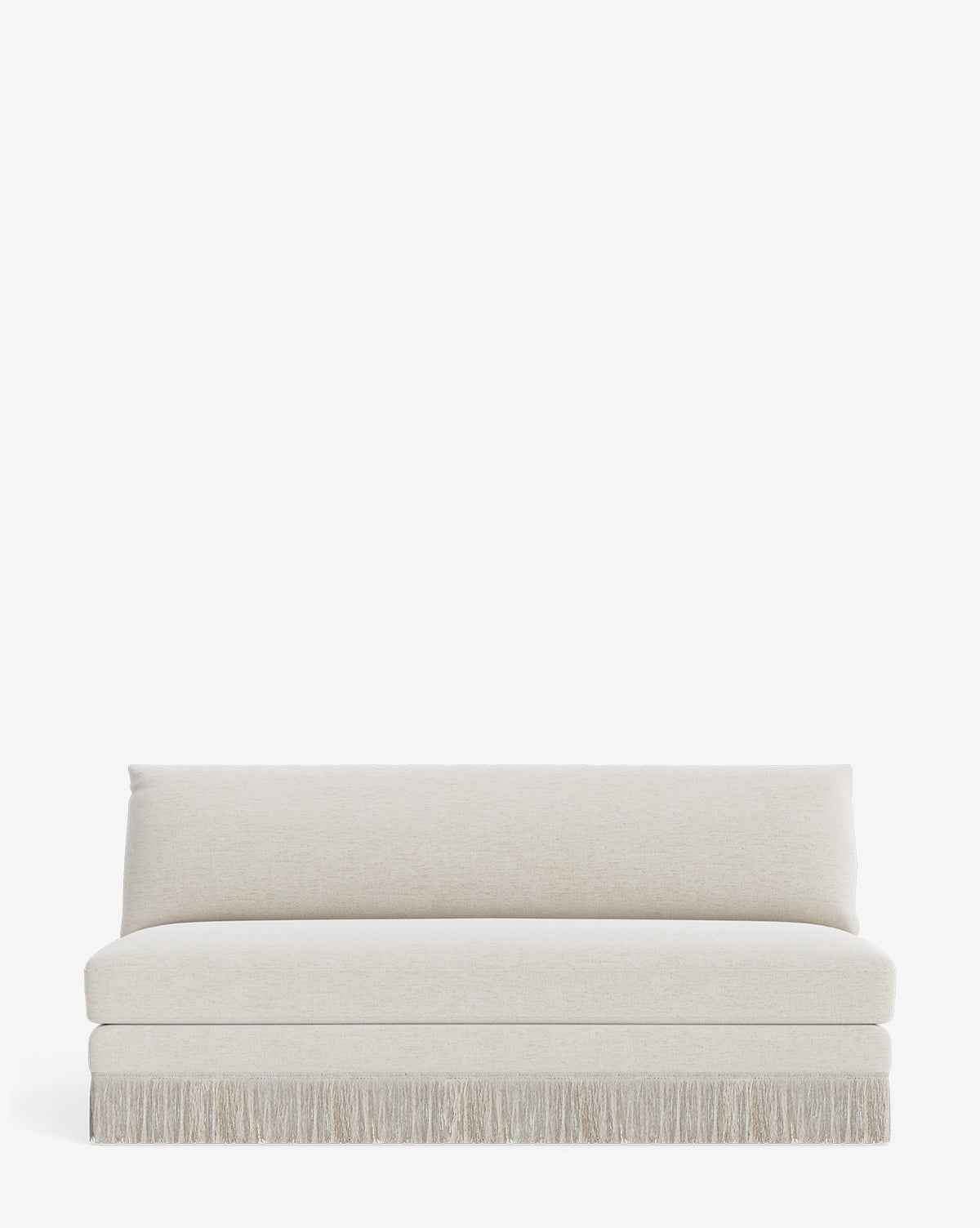 Philippa Settee Püsküllü Kumaş