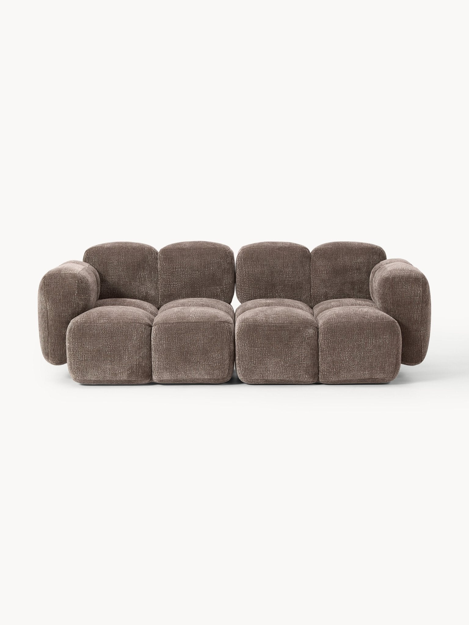 Tayla Modüler 3 Kişilik Kanepe Modern Tasarım Taupe