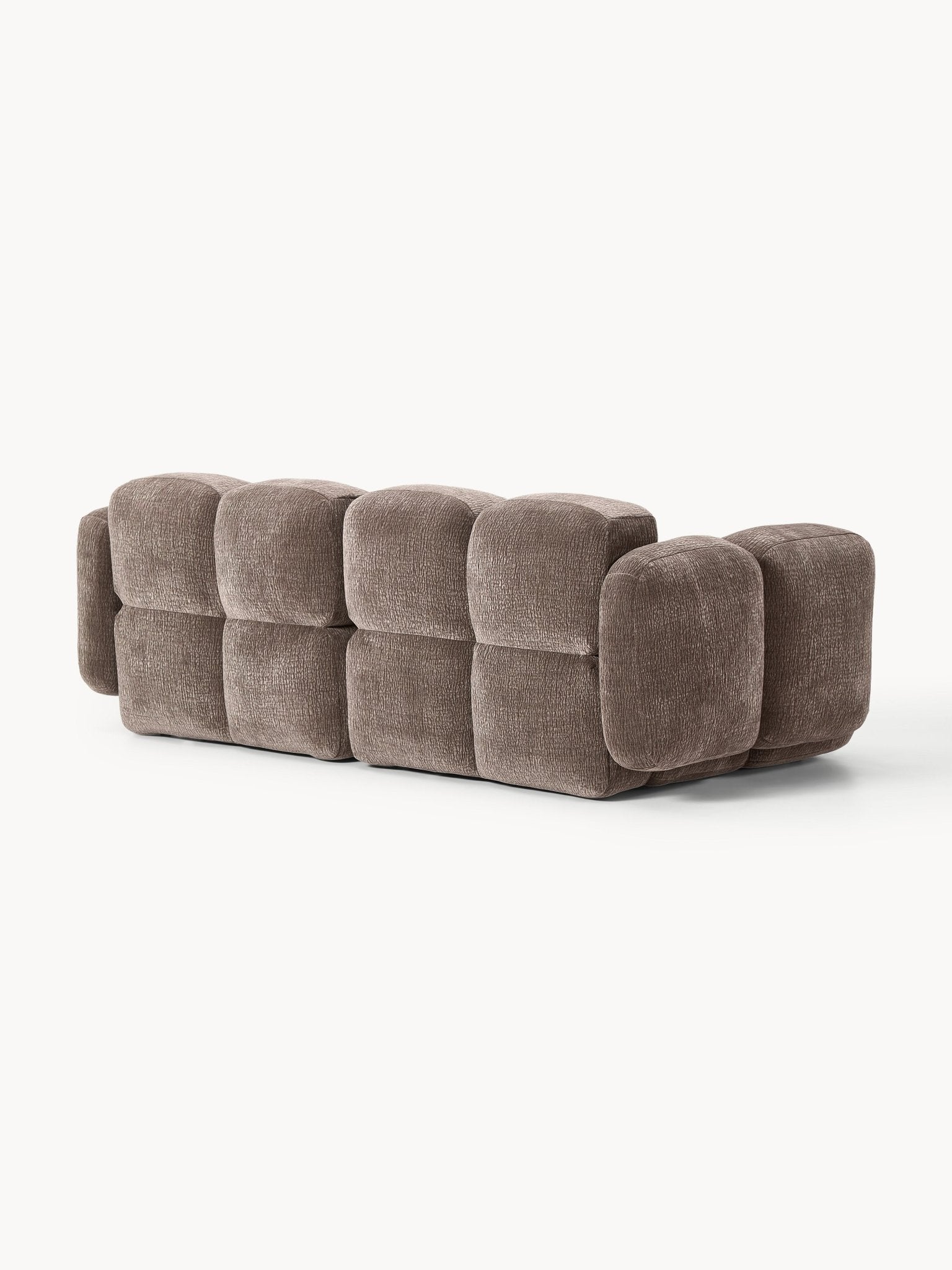 Tayla Modüler 3 Kişilik Kanepe Modern Tasarım Taupe