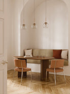 Toni Oval Ahşap Yemek Masası - Modern Geometrik Tasarım Ile Şık Ve Fonksiyonel