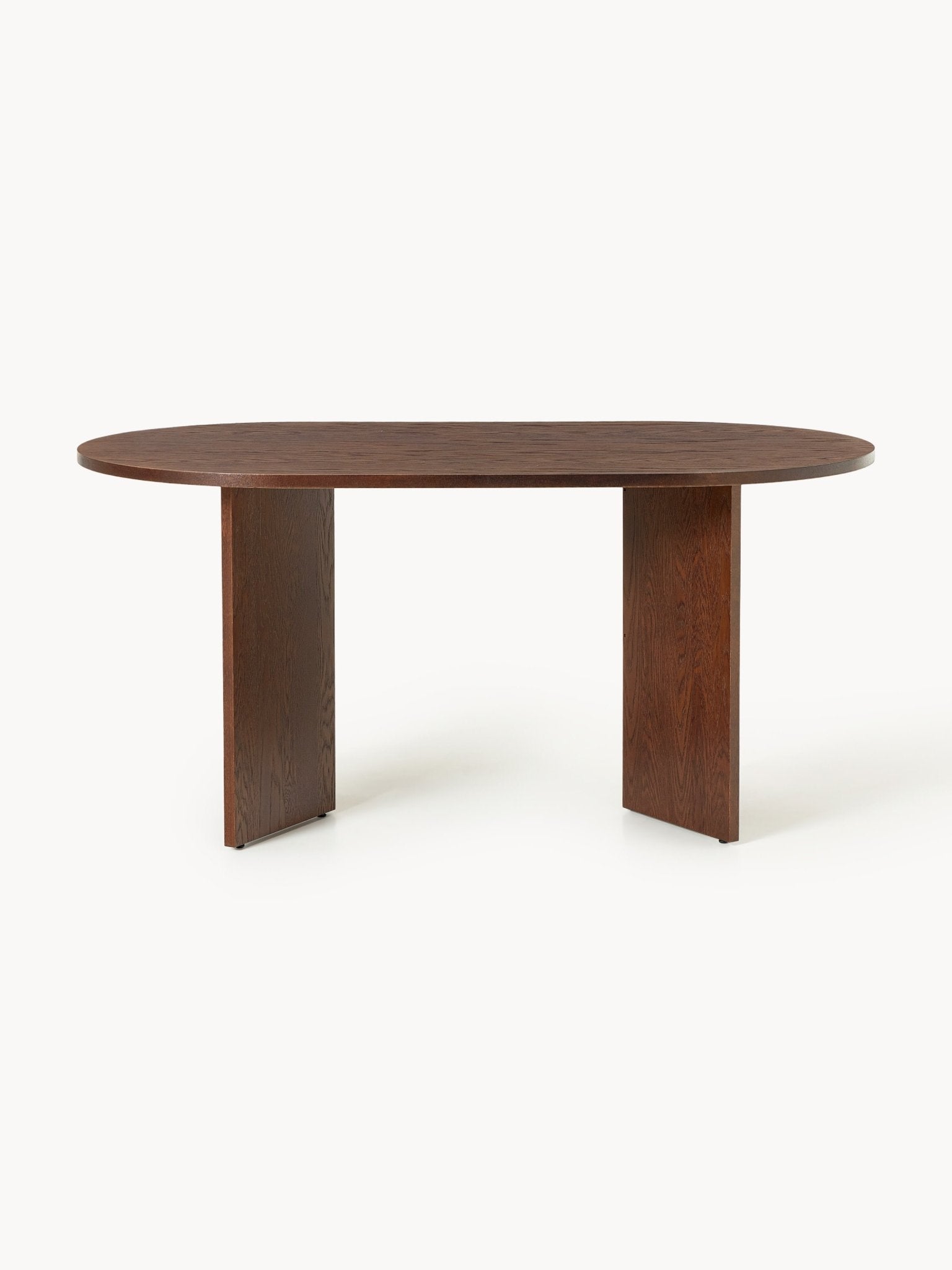 Toni Oval Ahşap Yemek Masası - Modern Geometrik Tasarım Ile Şık Ve Fonksiyonel