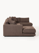 Tribeca Bouclé U-Tipi Koltuk 356Cm Modern Lüks Salon Mobilyası
