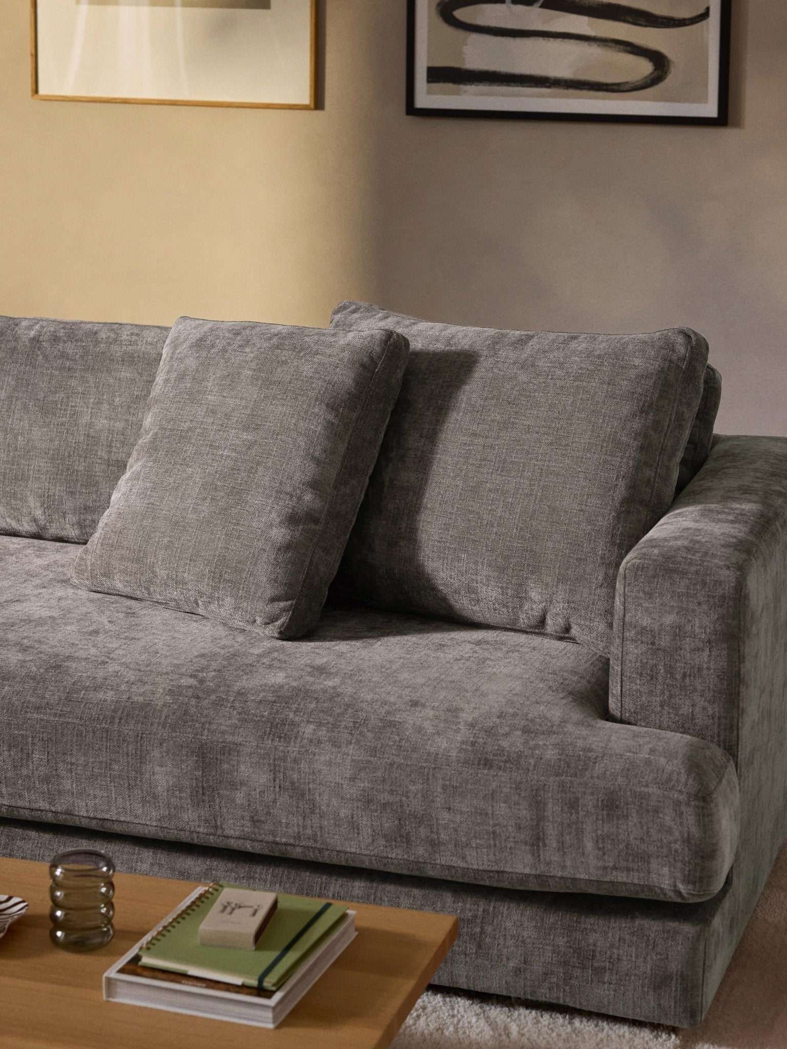 Tribeca Koltuk Minderi 50X50 Cm - Lüks Dokulu Dekoratif Kırlent