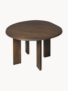 Velotti Masif Kayın Ahşap Yemek Masası 114X105 Cm