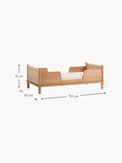 Velotti Meşe Çocuk Yatağı 70X140 Cm