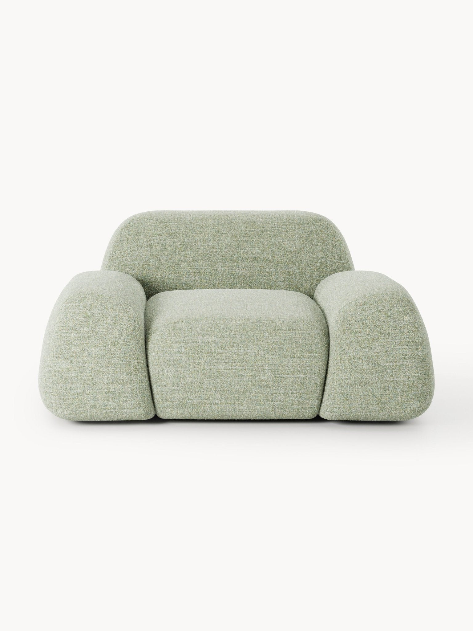 Wolke Bouclé Lounge Koltuk Modern Heykelsi Tasarım Ve Konfor