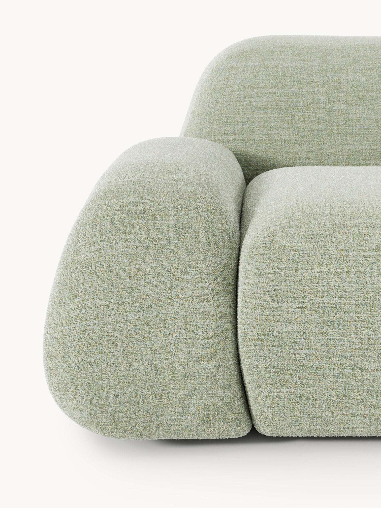 Wolke Bouclé Lounge Koltuk Modern Heykelsi Tasarım Ve Konfor