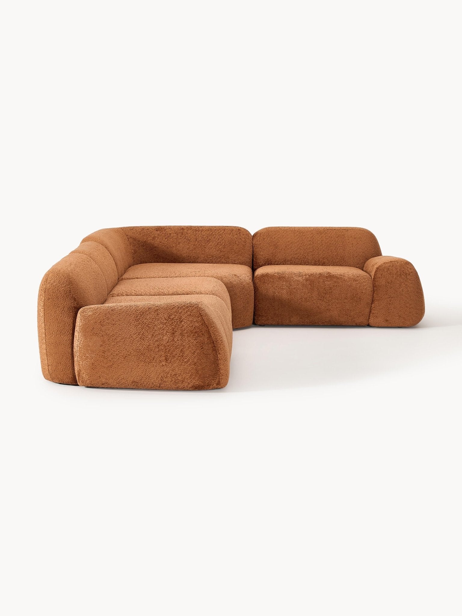 Wolke Modüler Köşe Koltuk Teddy Buklet
