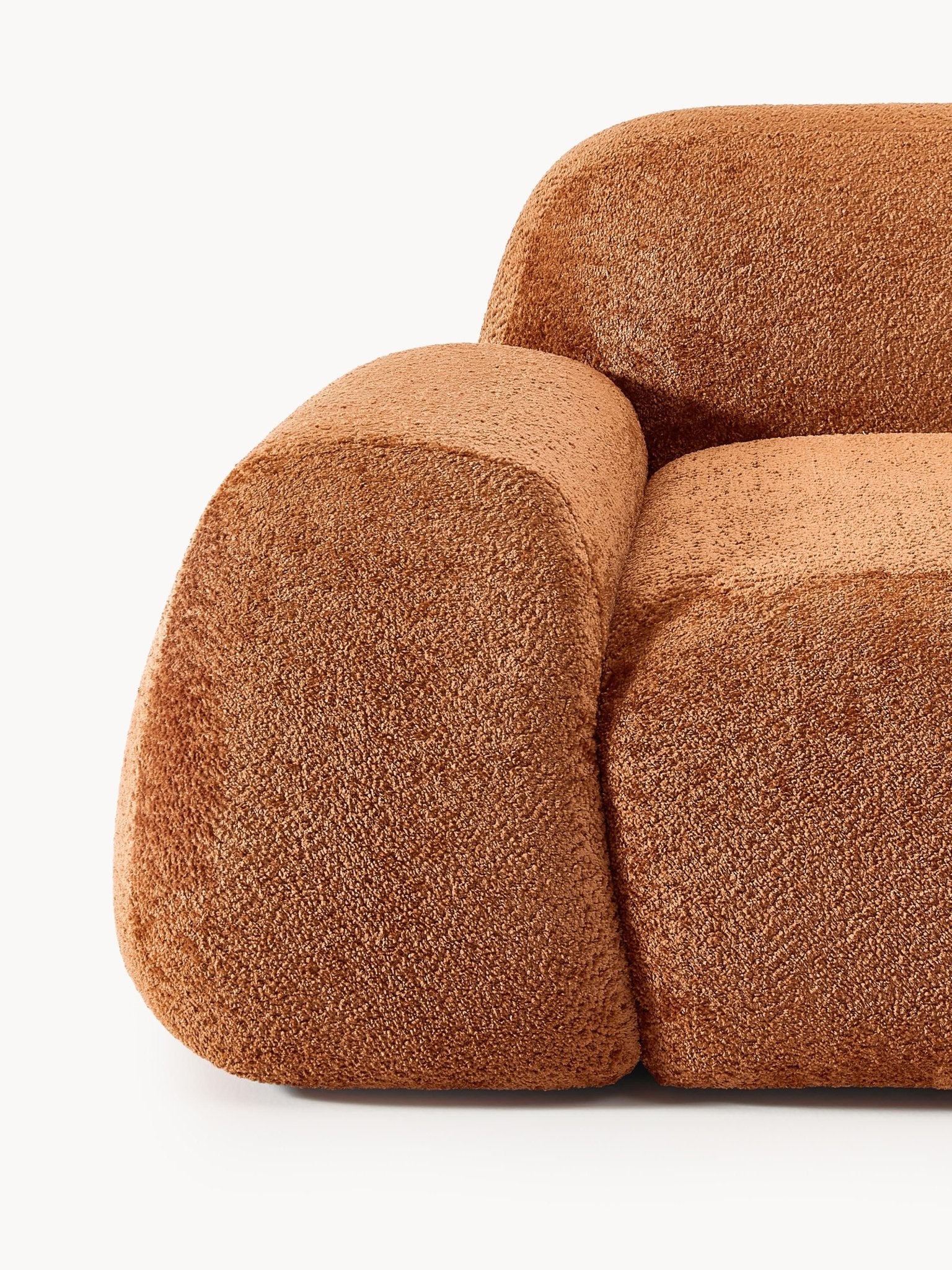 Wolke Modüler Köşe Koltuk Teddy Buklet