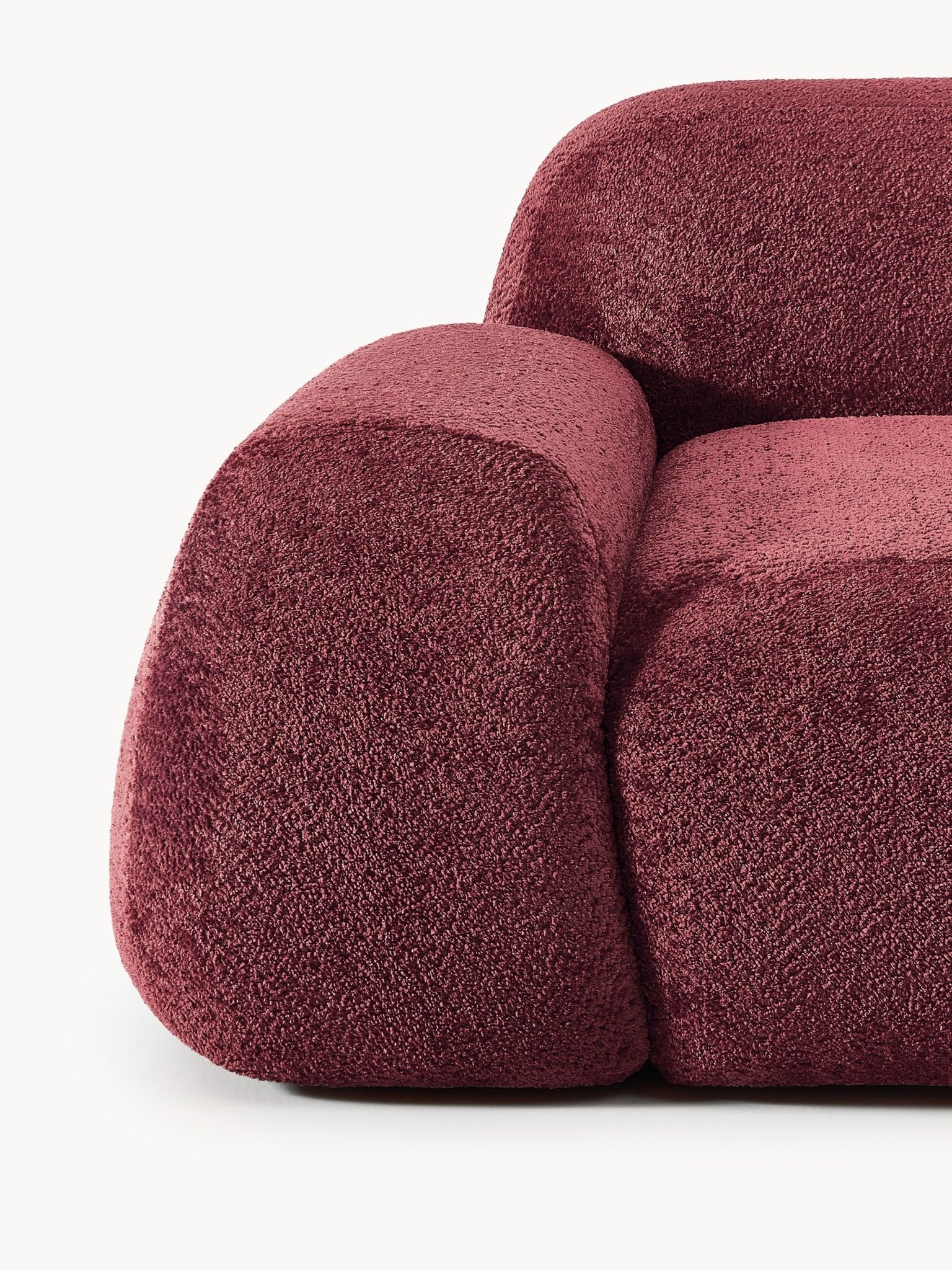 Wolke Modüler Teddy Bukle Koltuk Ile Modern Ve Konforlu Yaşam Alanları
