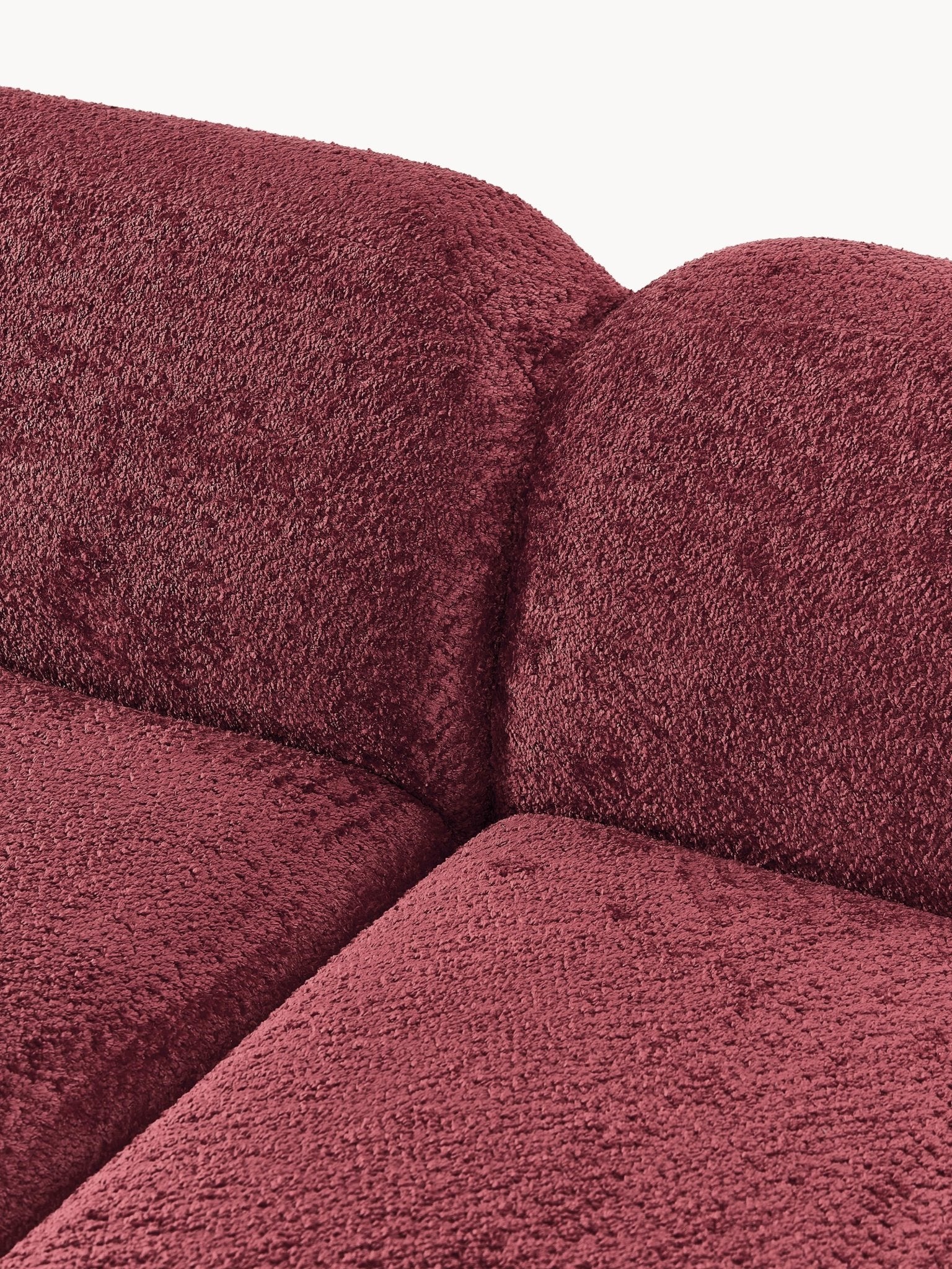 Wolke Modüler Teddy Bukle Koltuk Ile Modern Ve Konforlu Yaşam Alanları