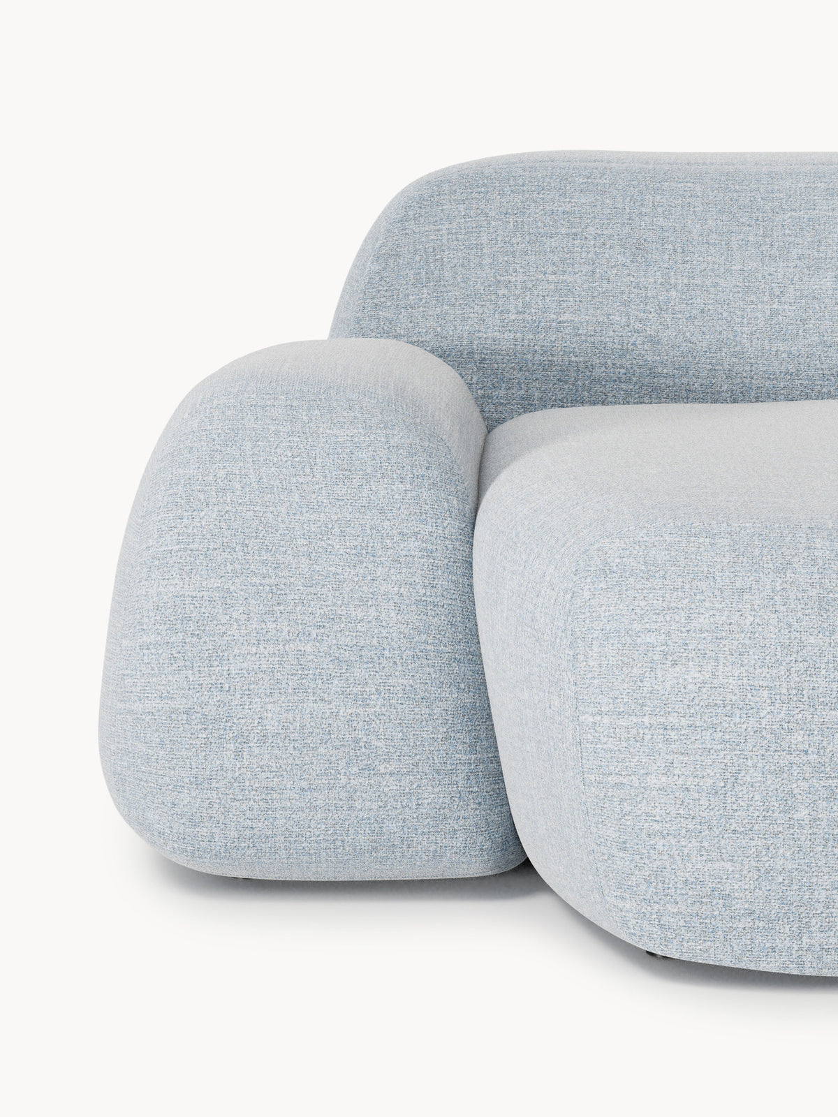 Velotti Xl Boucle Koltuk Açık Mavi