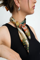 Bloomtide %100 İpek Fular - 2