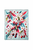 Cherry Whisper %100 İpek Fular - 1