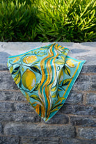 Lemon Daze %100 İpek Fular - 1