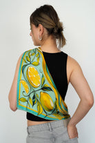 Lemon Daze %100 İpek Fular - 2