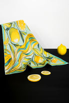 Lemon Daze %100 İpek Fular - 4