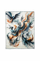 Rise Of Phoenix %100 İpek Fular - 1