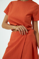 Vifafi-Hera Turuncu Tshirt-T-Shirts-3-Milagron.com