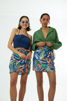 Vifafi-Ocean Lacivert Crop Top-Crop Top-4-Milagron.com