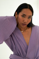 Vifafi-Viola Lila Elbise-Elbise-3-Milagron.com