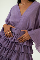 Vifafi-Viola Lila Elbise-Elbise-4-Milagron.com