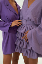 Vifafi-Viola Lila Elbise-Elbise-7-Milagron.com