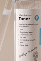 Village 11 Factory-Village 11 Factory P Skin Formula Toner 250ml Gözenek & Sebum Arındırıcı Tonik-Tonik-2-Milagron.com