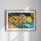 Vincent Van Gogh - Tohuma Dönmüş Dört Ayçiçeği