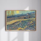 Vincent Van Gogh - Tarlada Çift Süren Köylü